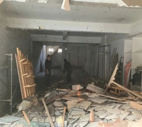 濟南長清區樓房拆除工程